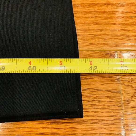 Ermenegildo Zegna Trofeo Double Breasted Suit Black Tuxedo, Jacket and Pants - Picture 13 of 16